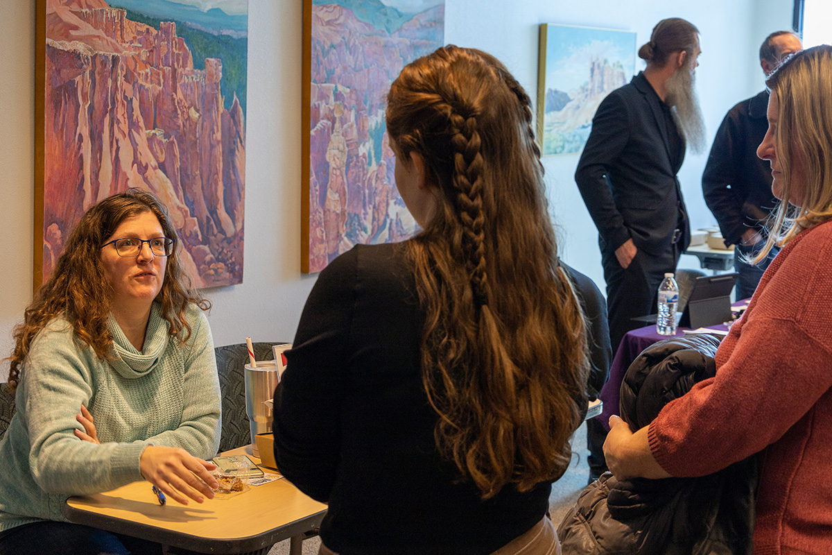 A scene from the Spring 2024 Welcome Back Day at UNM-Los Alamos