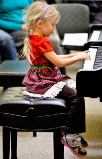 Girl Playing Piano